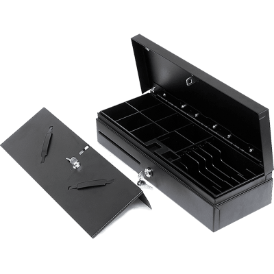 Денежный ящик PayTor FlipTop, черный, переходник, Epson 