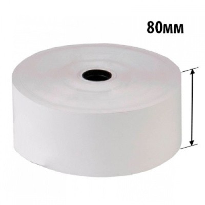 Чековая (кассовая) лента термочувствительная 80х18х120 