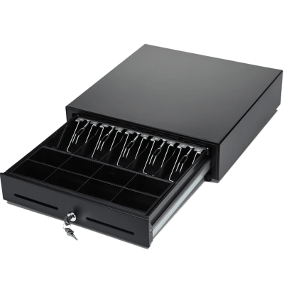 Денежный ящик PayTor HT-410S, черный, штрих 